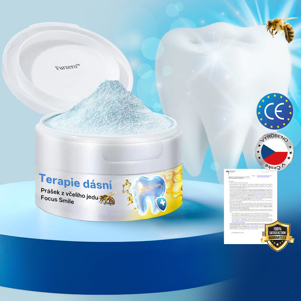 Furzero® Focusmile prášek s včelím jedem k perorálnímu užití 💋