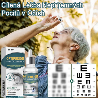 Oční kapky Timilk® optifusion nano sérum – nanotechnologie obnovuje jasný zrak, bez brýlí, bez chirurgického zákroku♥️