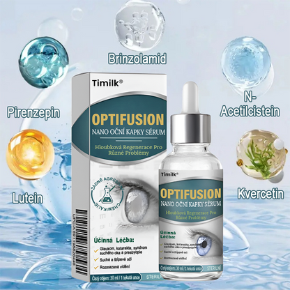 Oční kapky Timilk® optifusion nano sérum – nanotechnologie obnovuje jasný zrak, bez brýlí, bez chirurgického zákroku♥️