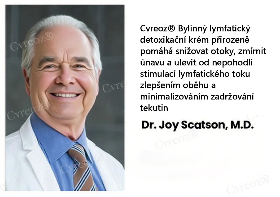 Bylinný lymfatický detoxikační krém Cvreoz®