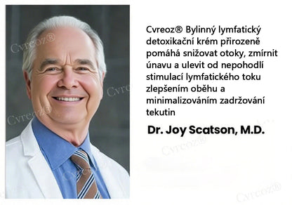 Bylinný lymfatický detoxikační krém Cvreoz®